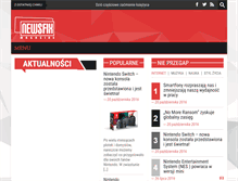 Tablet Screenshot of newsfix.pl